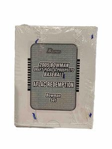 2005 Bowman Draft Picks & Prospects Aflac Redemption Baseball Set
