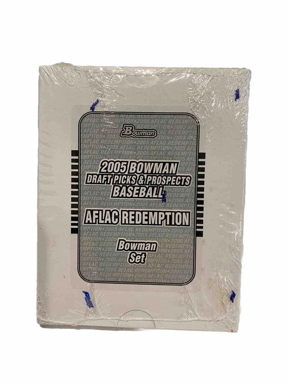 2005 Bowman Draft Picks & Prospects Aflac Redemption Baseball Set