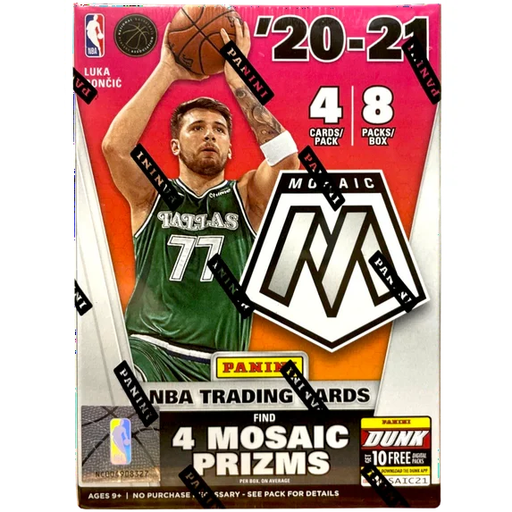 2020-21 Panini Mosaic Basketball Blaster Box