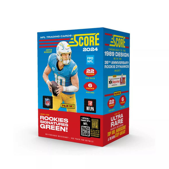 2024 Panini Score Football 6-Pack Blaster Box