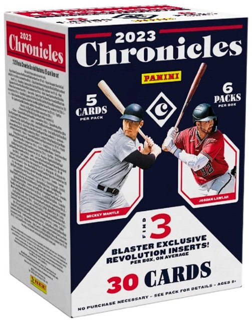 2023 Panini Chronicles Baseball 6-Pack Blaster Box