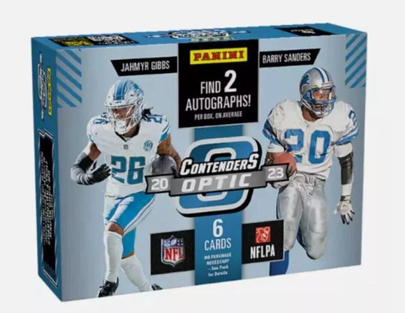 2023 Panini Contenders Optic Football Hobby Box