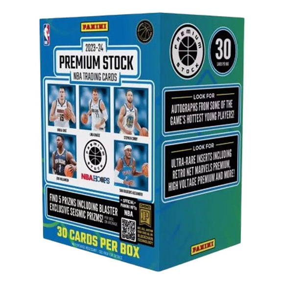 023/24 Panini Premium Stock Basketball 6-Pack Blaster Box