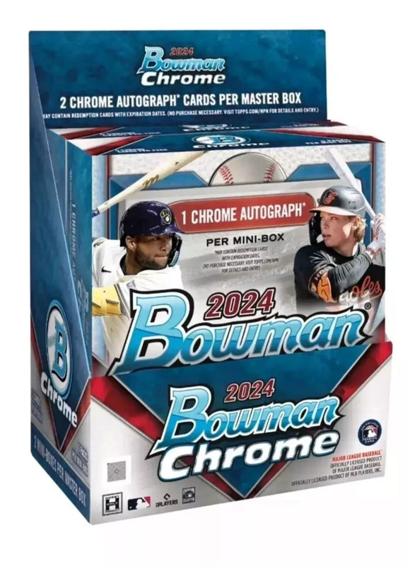 2024 Bowman Chrome Baseball Hobby Box