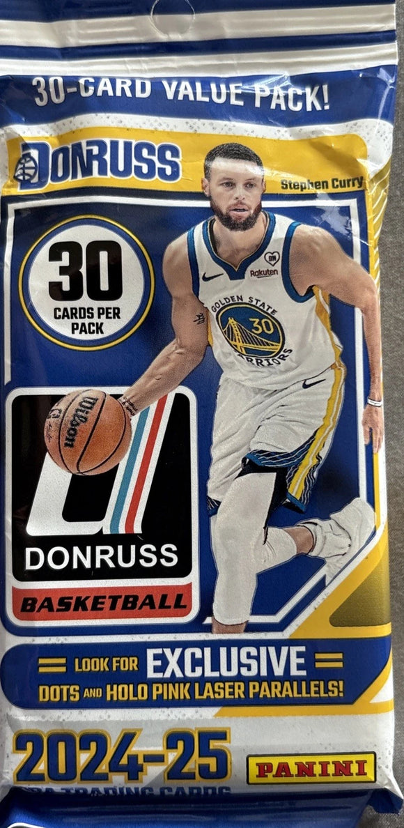 24-25 Donruss Basketball 30 Card Value Fat Pack