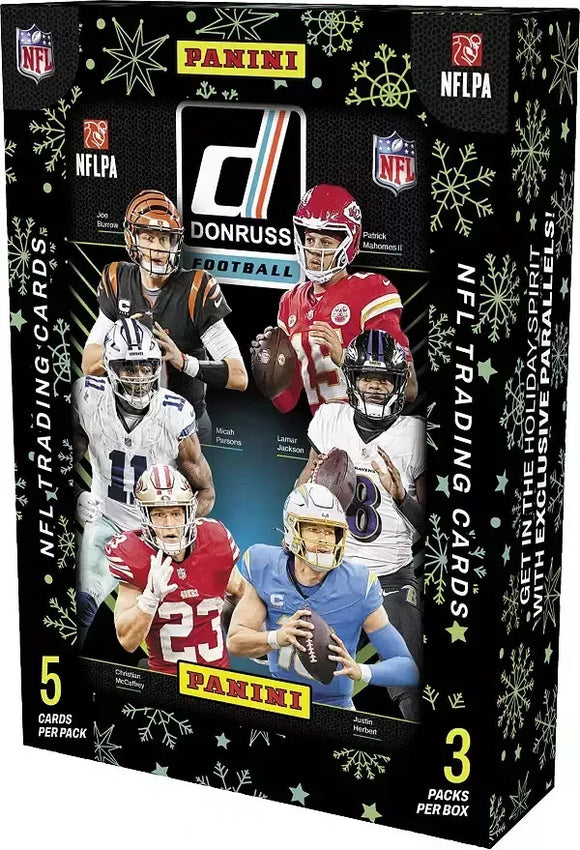 2024 Panini Donruss Football Winter Holiday Tin