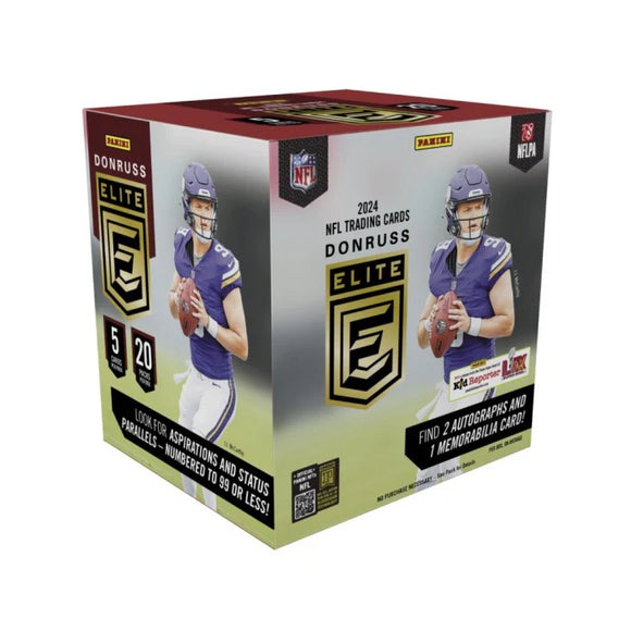 2024 Panini Donruss Elite Football Hobby Box