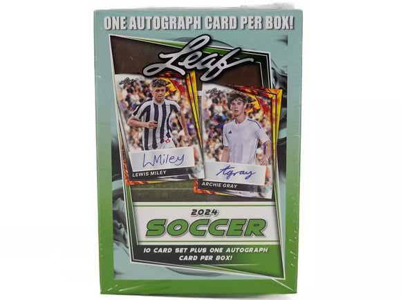 2024 Leaf Soccer Blaster Box