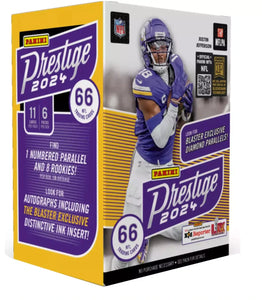 2024 Panini Prestige Football 6-Pack Blaster Box