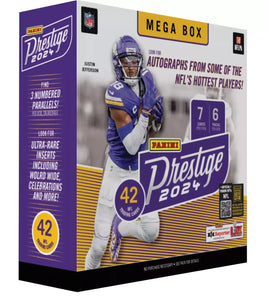 2024 Panini Prestige Football Mega Box (Hyper Parallels)