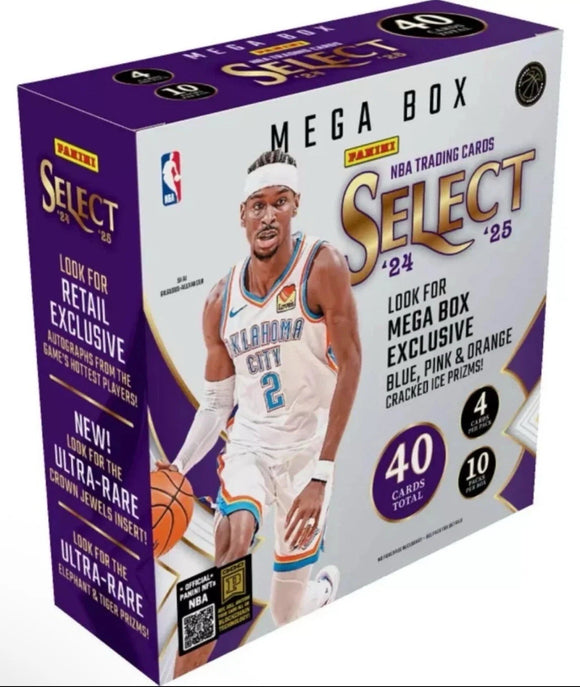 2024/25 Panini Select Basketball Mega Box