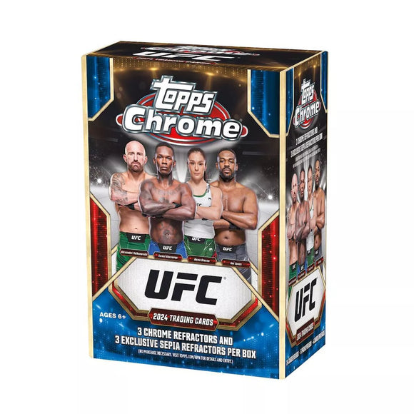 2024 Topps Chrome UFC 6-Pack Blaster Box