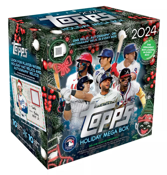 2024 Topps Holiday Baseball Mega Box