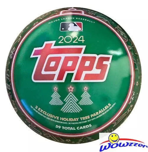 2024 Topps Holiday Baseball Tin