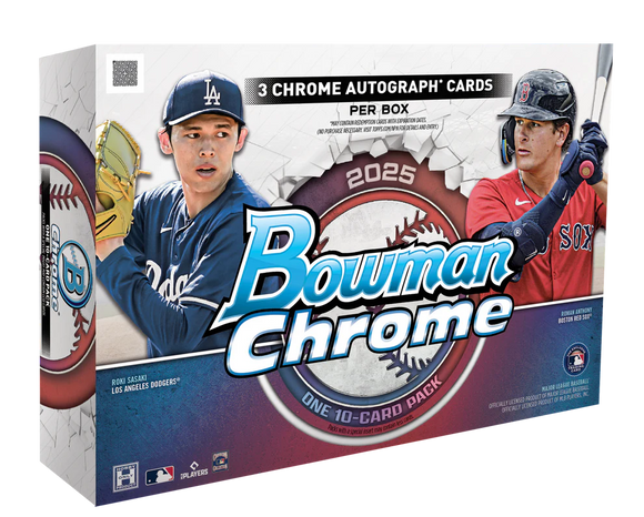2025 Bowman Chrome Baseball Breaker Delight Box