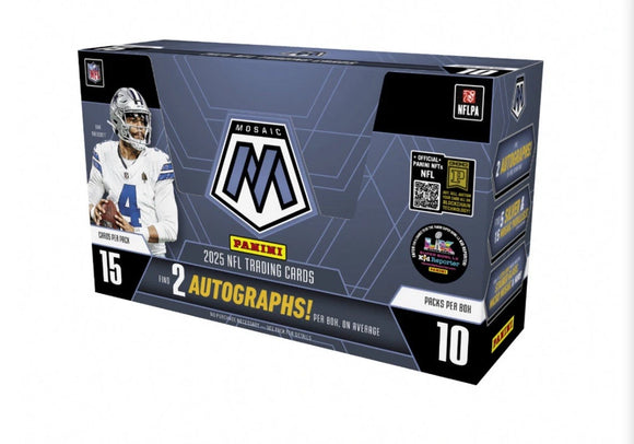 2025 Panini Mosaic Football Hobby Box