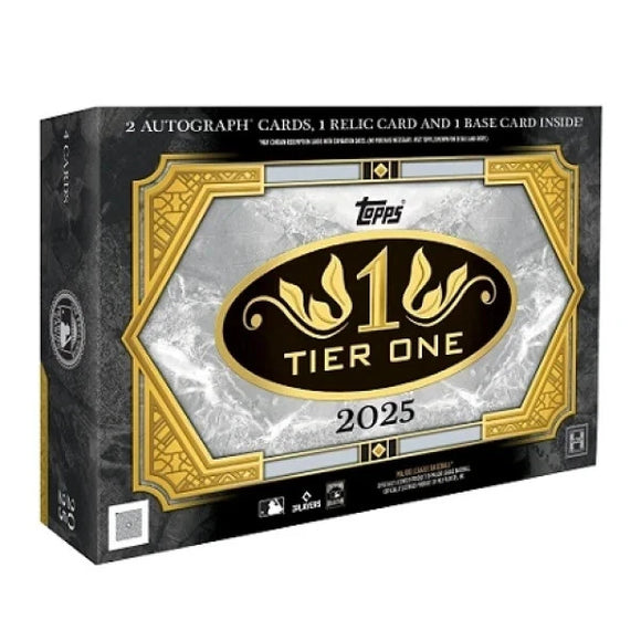 2025 Topps Tier One Baseball Hobby Box