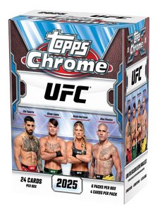 2025 Topps Chrome UFC 6-Pack Blaster Box