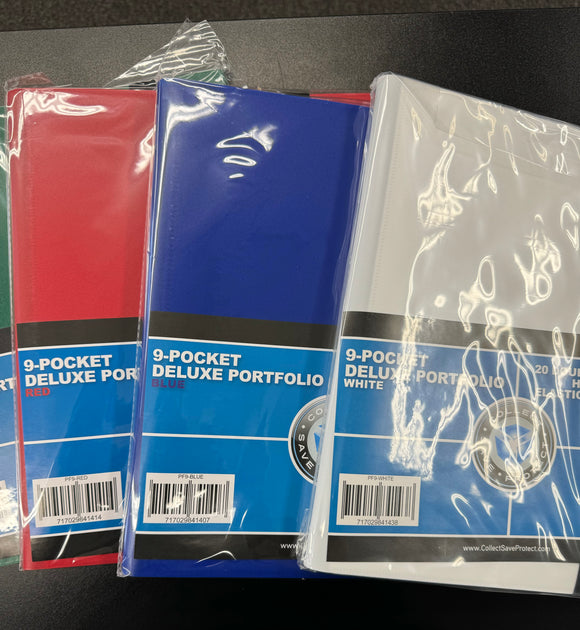 CSP 9 Pocket Portfolio (Assorted Colors)