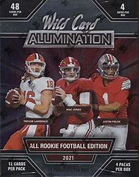2021 Wild Card Alumination All Rookie Football Edition Box