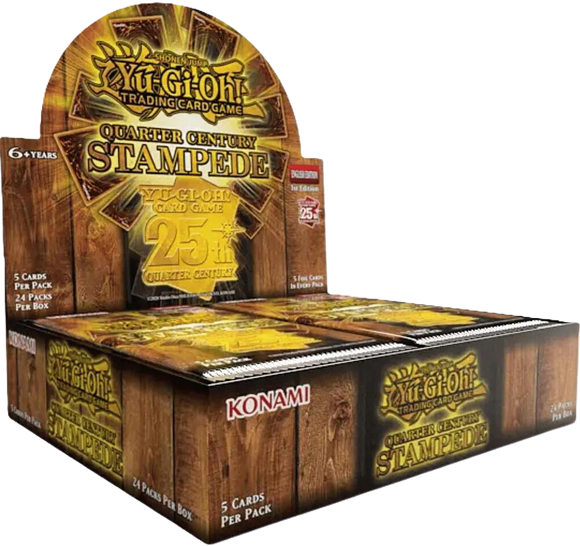 Yu-Gi-Oh Quarter Century Stampede Booster Box