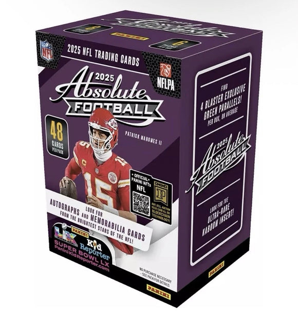 2025 Panini Absolute Football Blaster Box