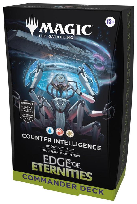 MTG Edge of Eternities Counter Intelligence Commander Deck