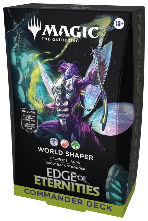 MTG Edge of Eternities World Shaper Commander Deck