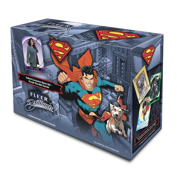2025 Upper Deck Fleer Brilliants Superman Mega Box