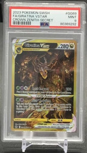 2023 Pokémon SWSH FA Giratina VSTAR Crown Zenith Secret Rare #GG69 PSA 9 Mint