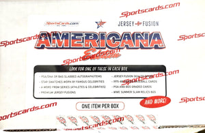 2025 Jersey Fusion Americana Edition Hobby Box