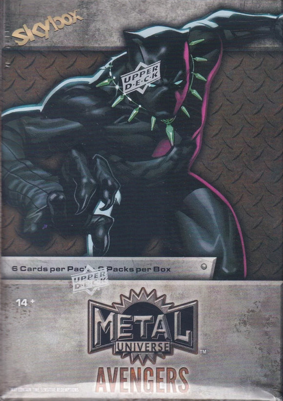 2024 Upper Deck Metal Universe Avengers Blaster Box