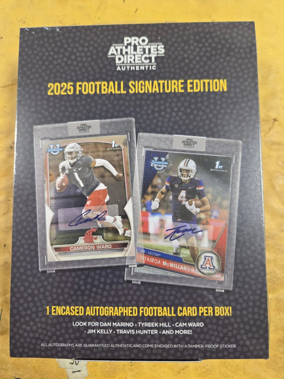 2025 Football Pro Athletes Direct Football Signature Edition