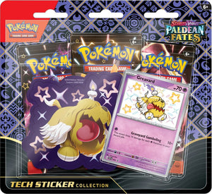 Pokemon Paldean Fates Tech Sticker Collection