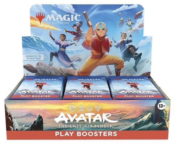Magic The Gathering Avatar: The Last Airbender - Play Booster Display