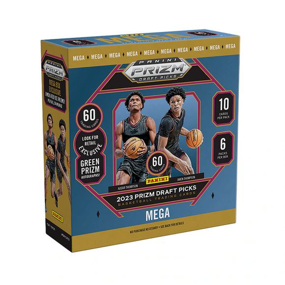 Panini 2023 Prizm Draft Picks Basketball Trading Card MEGA Box