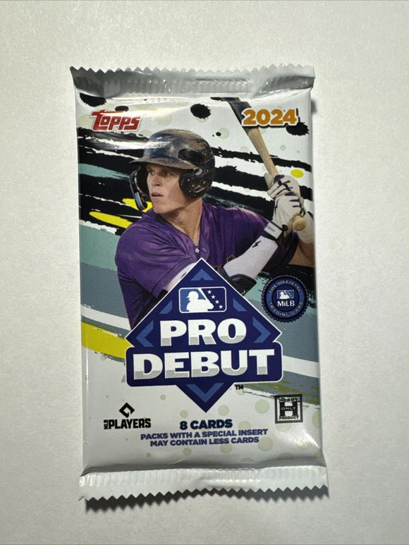 2024 Topps Pro Debut Hobby Pack