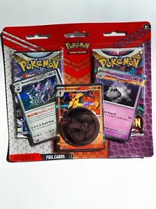 Pokémon TCG- REVAVROOM/ARMAROUGE/HOUNDSTONE Foil Cards w/2 Booster Packs + Coin