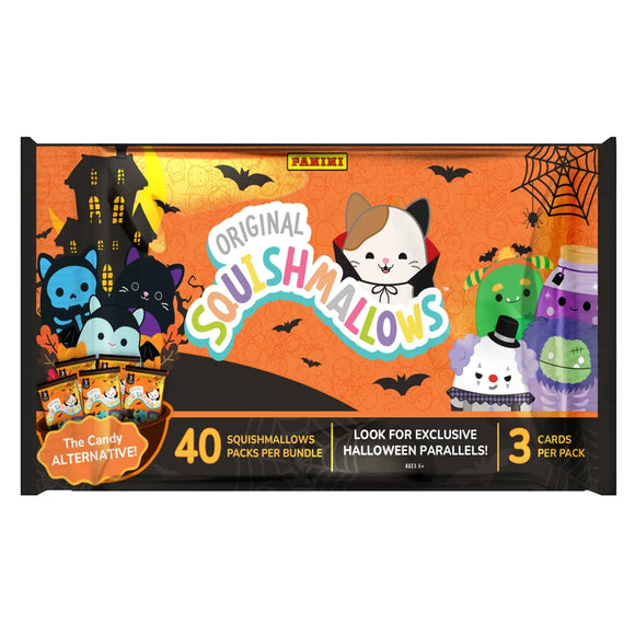 2025 Squishmallows Trading Cards Panini Halloween Treat Bundle