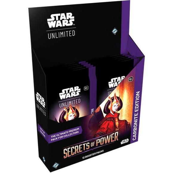 Star Wars Unlimited: Secrets of Power Carbonite Edition Booster Box