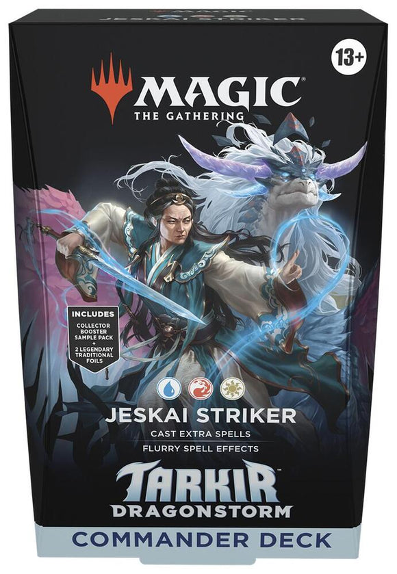Tarkir: Dragonstorm Commander Deck - Jeskai Striker (pre-order)