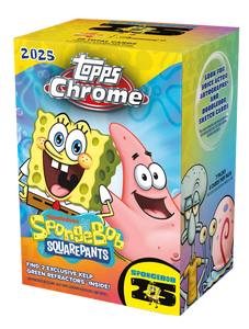 Topps Chrome Spongebob 25th Anniversary 7-Pack Blaster Box