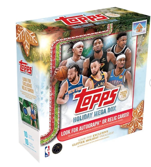 2025/26 Topps Holiday Basketball Mega Box