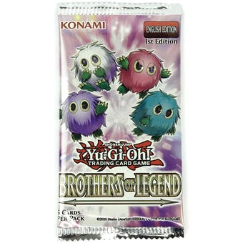 Yu-Gi-Oh Brothers of Legend Booster Pack