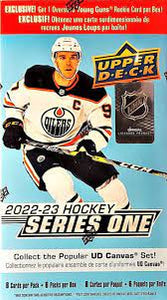 2022/23 Upper Deck Series 1 Hockey 6-Pack Blaster Box (Oversized Young Guns!)