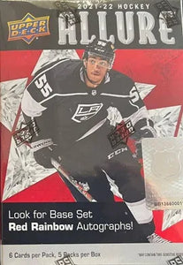 2021/22 Upper Deck Allure Hockey 5-Pack Blaster Box